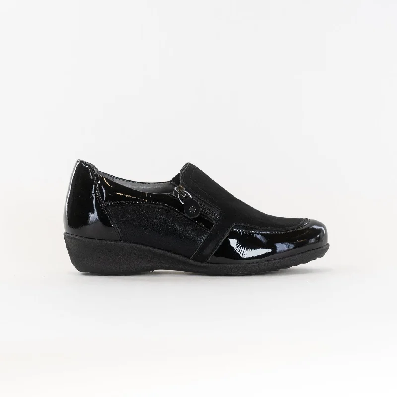 Drew Padua (Women's) - Black Leather Combo