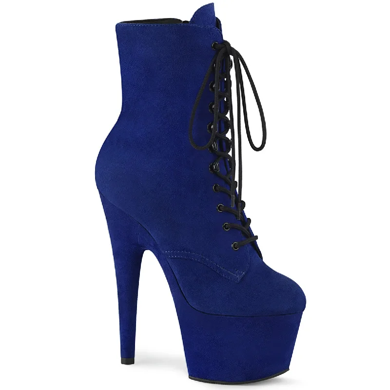 Royal Blue Faux Suede