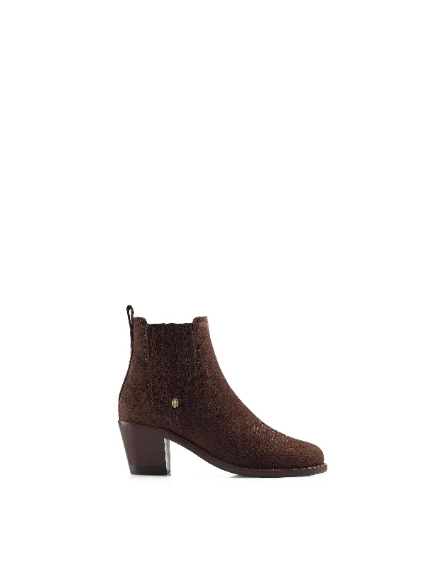 Rockingham Ankle Boot - Chocolate