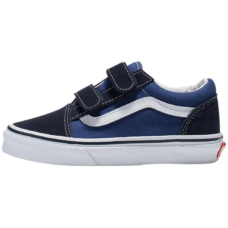 Vans Old Skool V Navy/True White - Kids