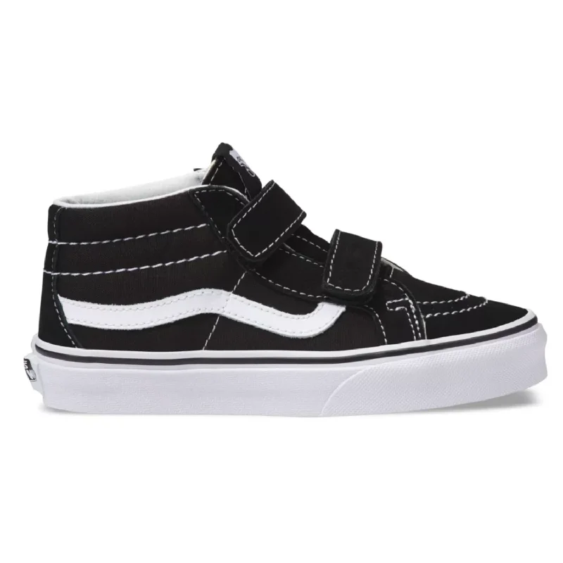 Vans Sk8-Mid Reissue V Black / True White Toddler Shoes