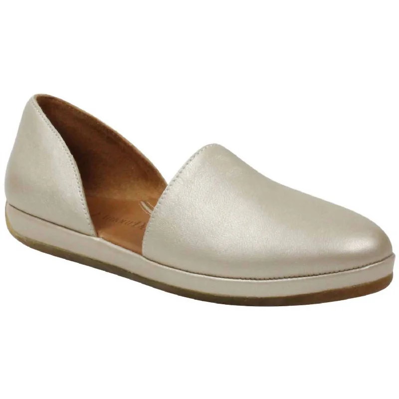 Women'S Yemina Slip On Shoes in Plantino Pearl