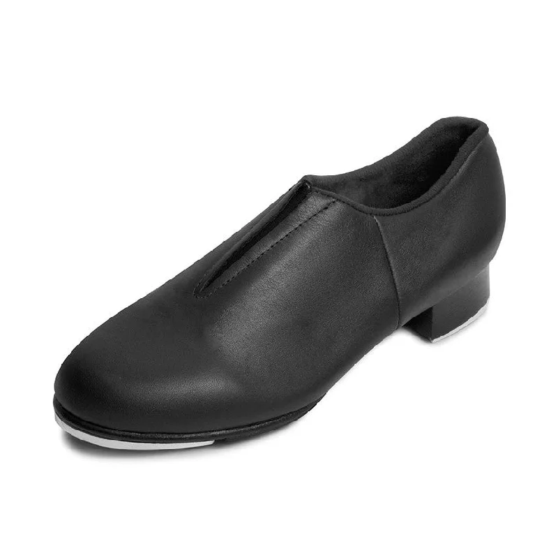 Children's Tap-Flex | Split Sole Slip On Leather Tap Shoes | Black or Tan | Bloch S0389G