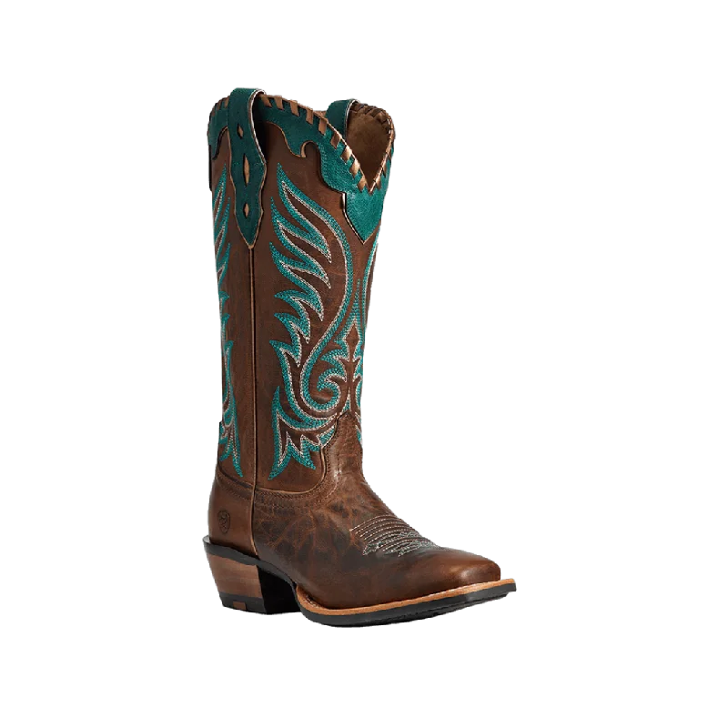 Ariat Women's Crossfire Picante Weathered Tan Square Toe Boot