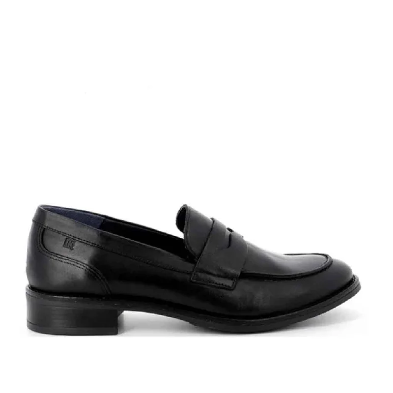 Dorking Harvard Loafer - Black