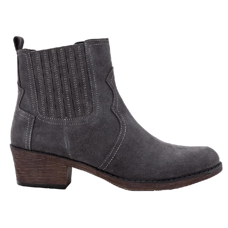 Reese Round Toe Cowboy Booties