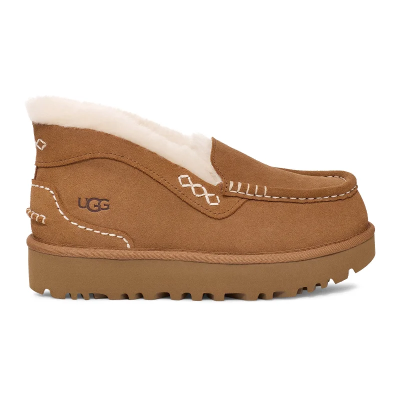 UGG® Ansley Parc Slipper (Women) - Chestnut