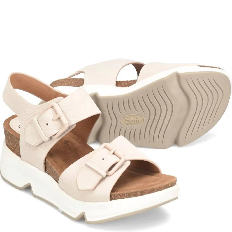 Women's Castello Sandal In Tapioca Grey