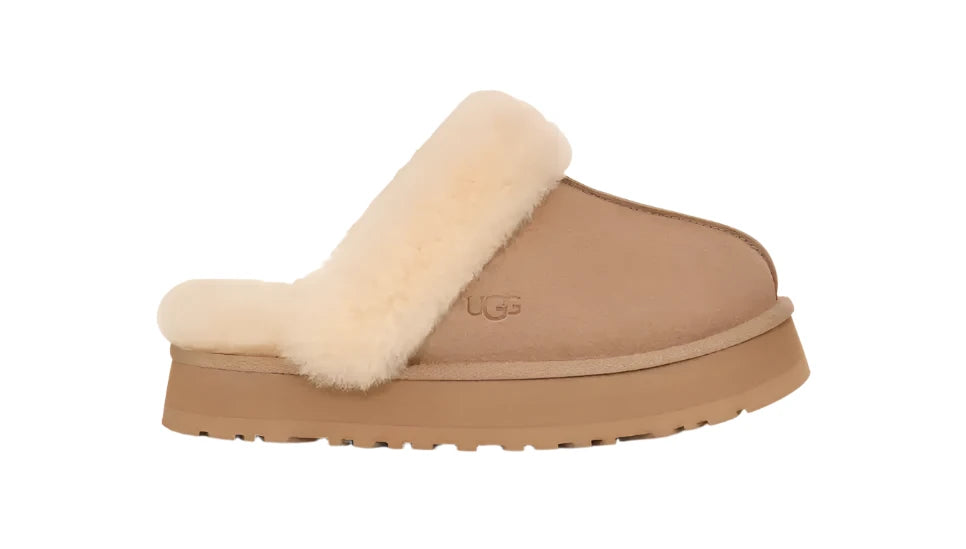 WOMEN'S UGG DISQUETTE SLIPPER | SAND