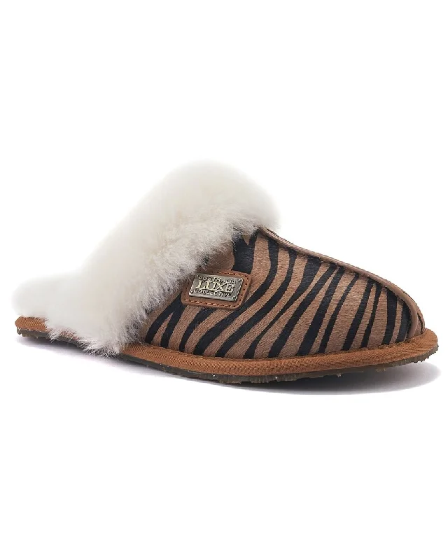 Australia Luxe Collective Closed Haircalf Slipper