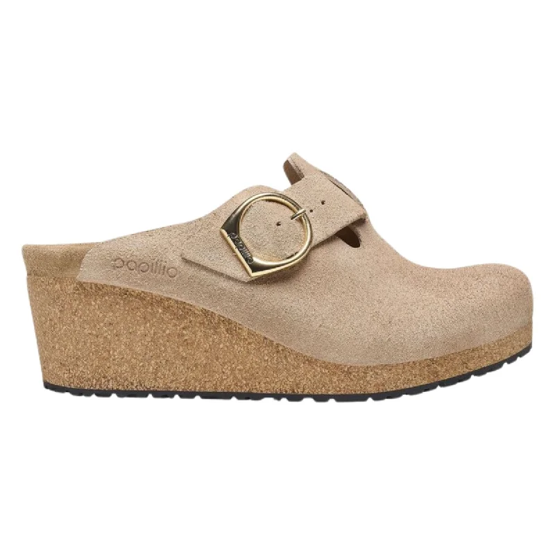 Birkenstock Women's Fanny Warm Sand Suede Leather