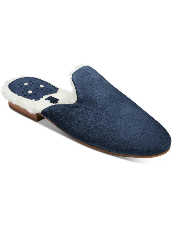 Delaney Cozey Mule Womens Suede Mules