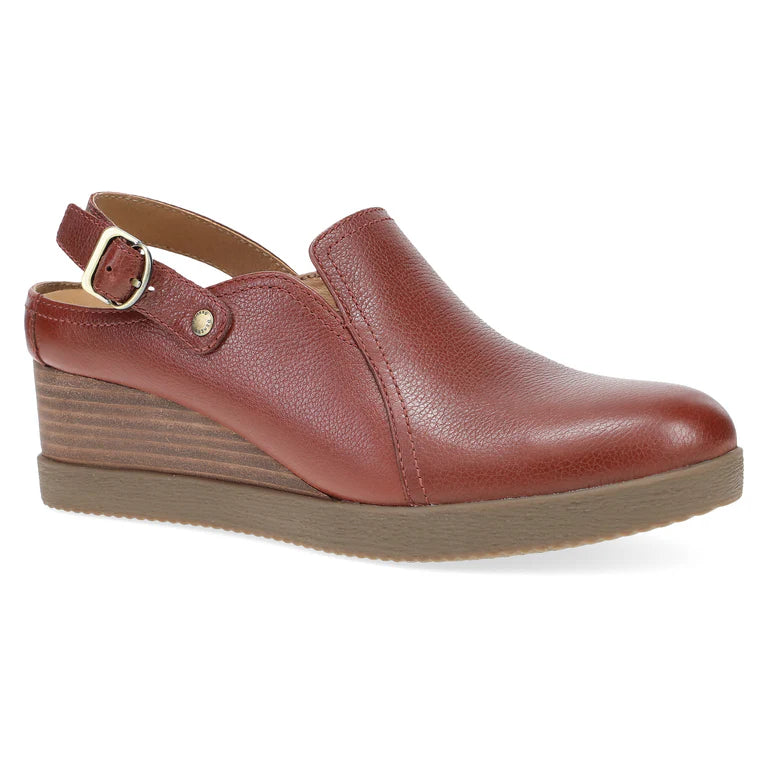 Sheridan Wedge Mule in Brick